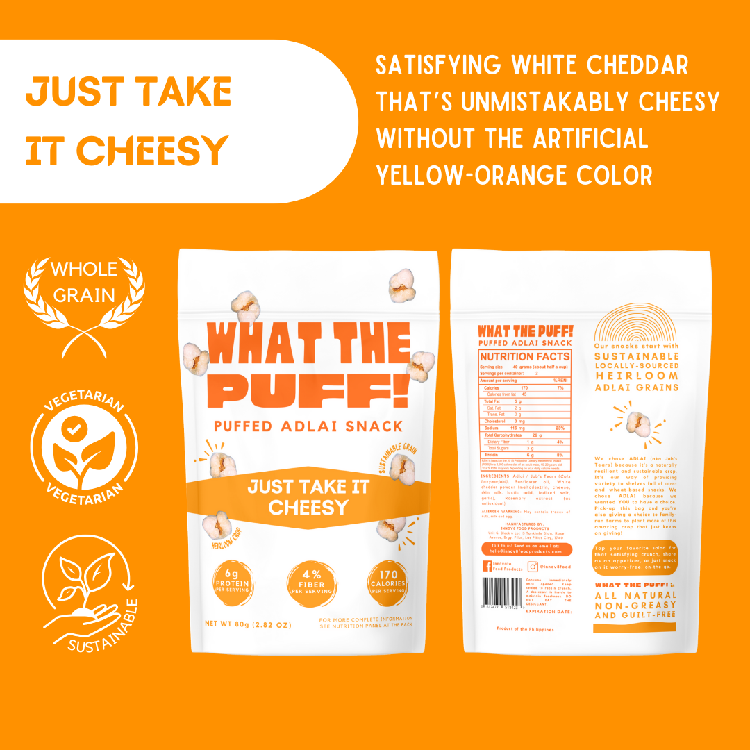 What The Puff! Just Take It Cheesy