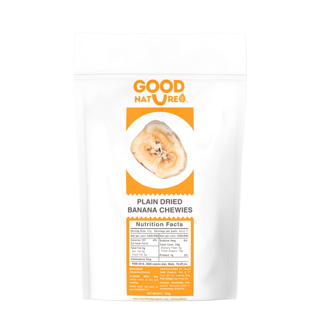 Good Nature - Plain Dried Banana Chewies