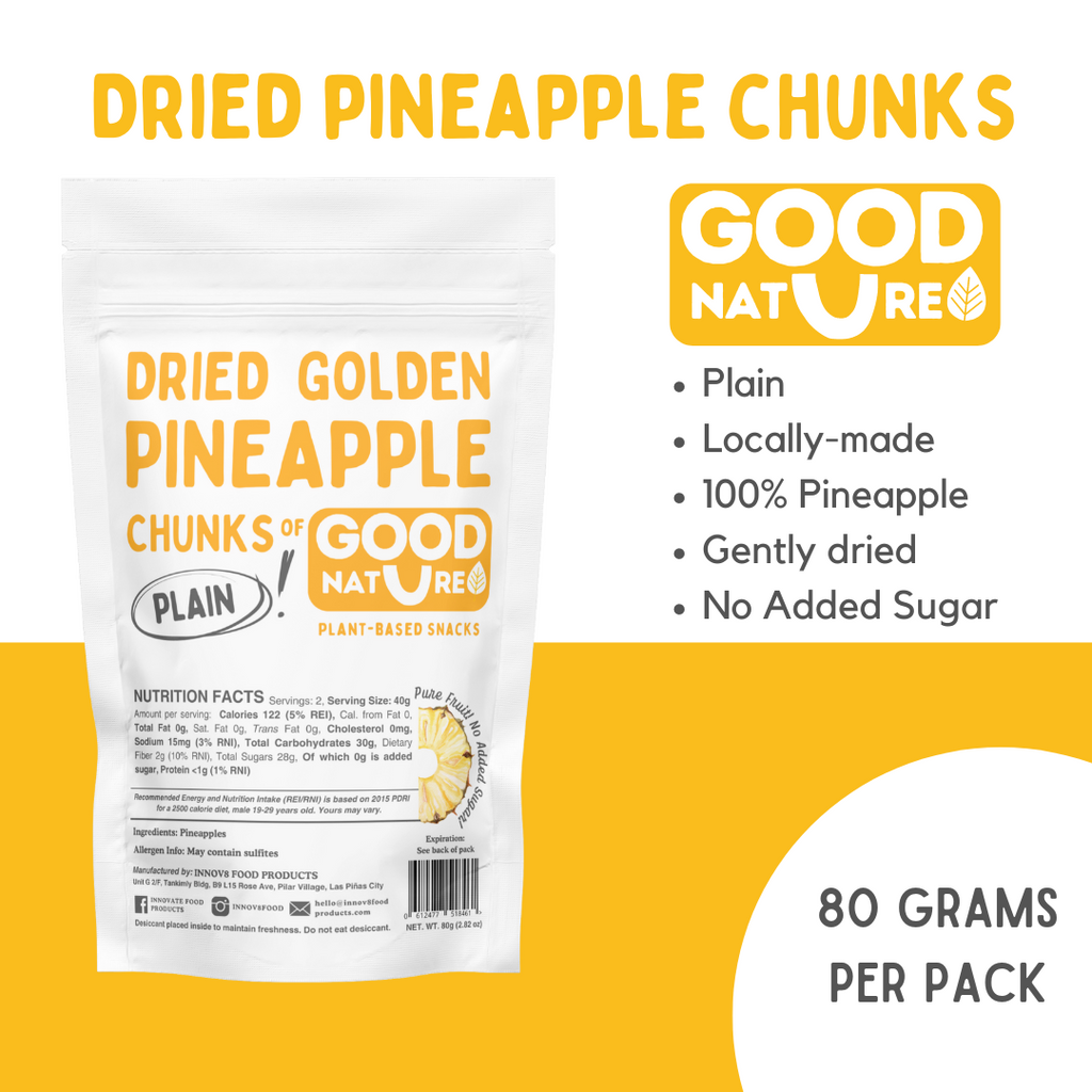 Good Nature - Dried Golden Pineapple Chunks