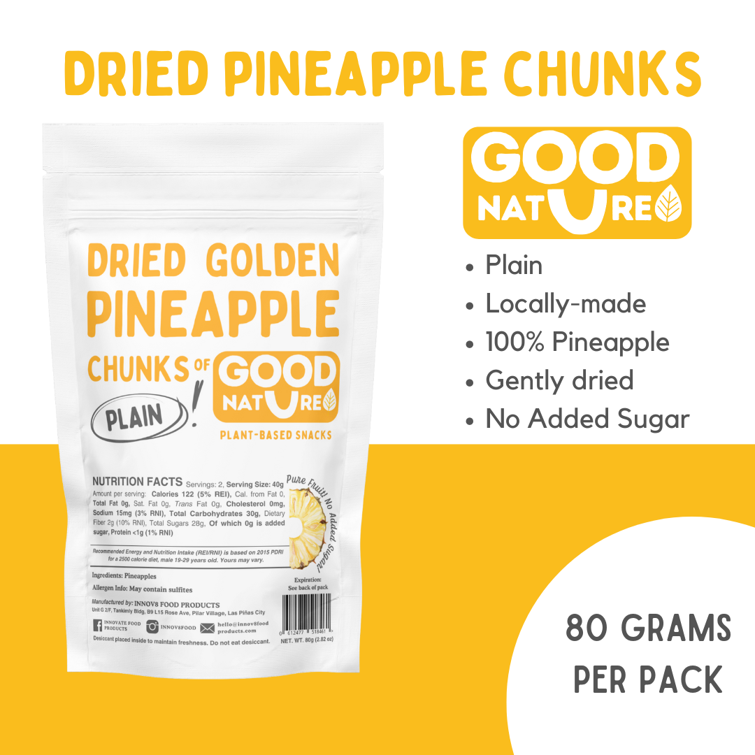 Good Nature - Dried Golden Pineapple Chunks