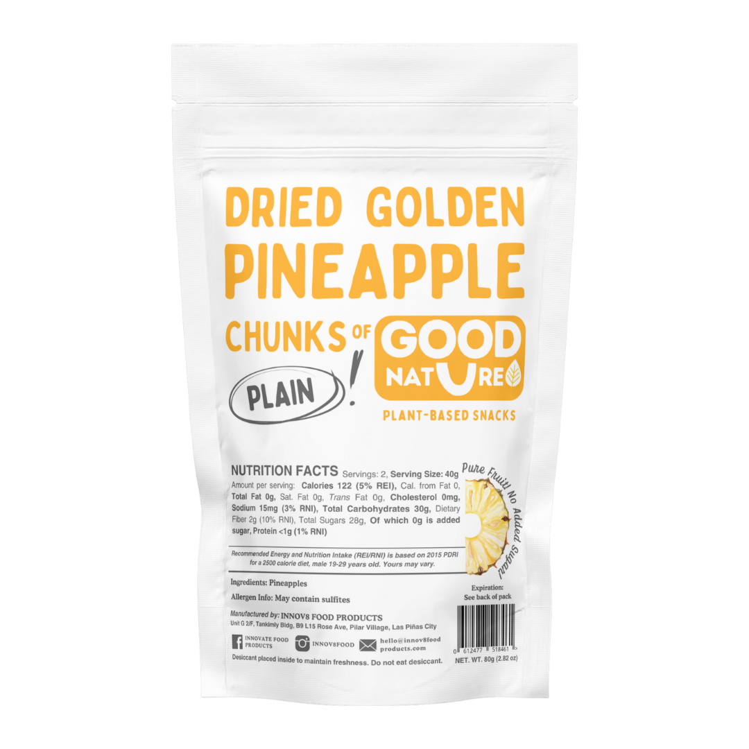 Good Nature - Dried Golden Pineapple Chunks
