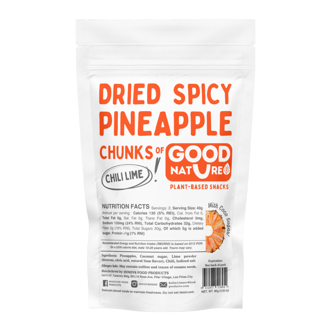 Good Nature - Dried Spicy Pineapple Chunks